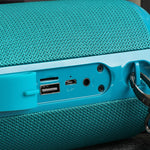 T&G TG537 Altifalante Bluetooth Portátil à Prova de Água com Luz RGB Suporta FM / Cartão TF