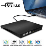 Leitor Externo de CD/DVD-RW Óptico USB 3.0 Escovado, ECD819