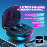 Auricular Bluetooth de Jogo G10 TWS 5.2 Binaural True Stereo com Controlo Tátil