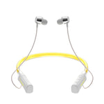 Auricular Bluetooth Sem Fios Estéreo JG4 com Colar e LED Intermitente