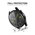 For Huawei Watch GT 3 42mm ENKAY Matte PC Frame + Tempered Glass Protector Case