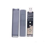Caixa para NVME M.2 SSD, Suporta SSD M.2 2230/2242/2260/2280