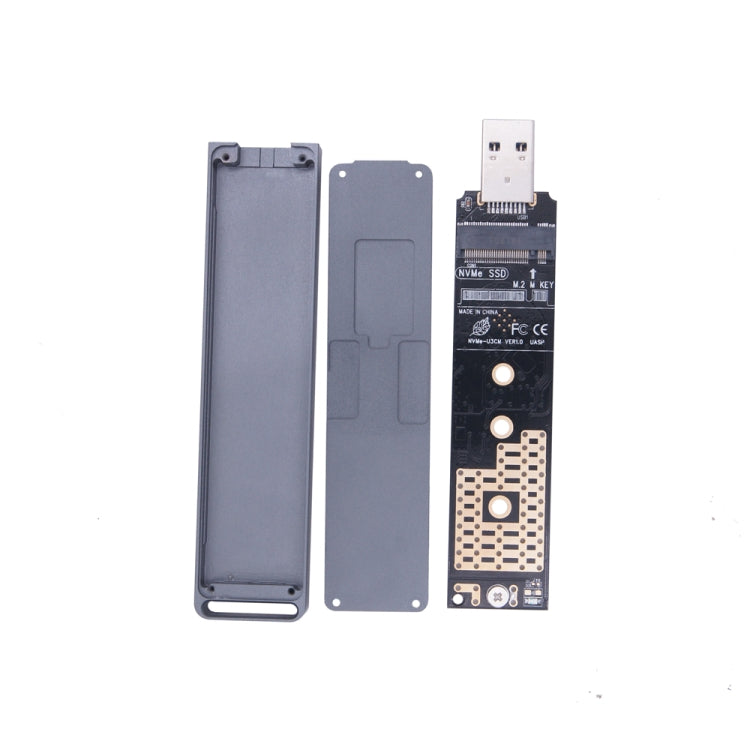 Caixa para NVME M.2 SSD, Suporta SSD M.2 2230/2242/2260/2280