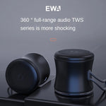 EWA A119 Altifalante Bluetooth Sem Fios Portátil IPX7 Mini TWS