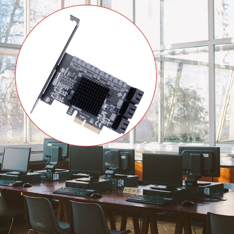 Placa de Expansão PCI Express para SATA 3.0 6Gbps