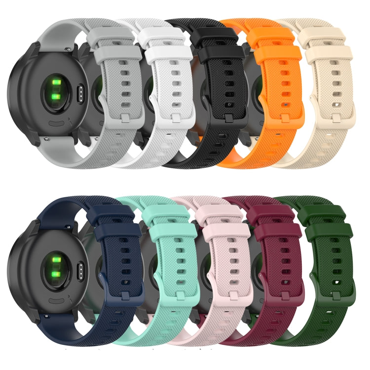 Small Lattice Silicone Sports Strap, For Garminforerunner 245 Music, For Garmin Forerunner 645, For Garmin Forerunner 645 Music