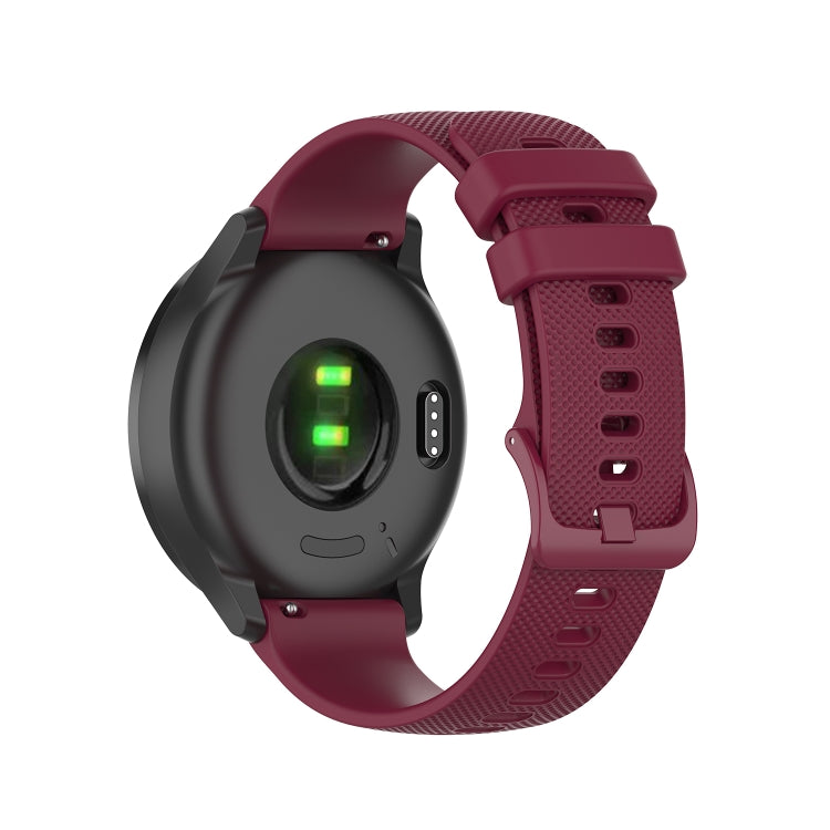 Small Lattice Silicone Sports Strap, For Garminforerunner 245 Music, For Garmin Forerunner 645, For Garmin Forerunner 645 Music