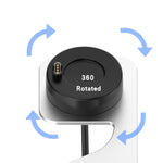 Rotatable Magnetic Metal Charging Base, For Garmin Vivoactive 3 Music, For Garmin Vivosport
