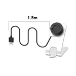Rotatable Magnetic Metal Charging Base, For Garmin Vivoactive 3 Music, For Garmin Vivosport