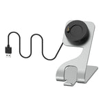 Rotatable Magnetic Metal Charging Base, For Garmin Vivoactive 3 Music, For Garmin Vivosport