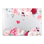 ENKAY Capa Protetora Cristal com Padrão da Série Flores para Portátil MacBook Air 13,3 polegadas A1932 / A2179 / A2337, Para MacBook Air 13,3 polegadas A1932 / A2179 / A2337