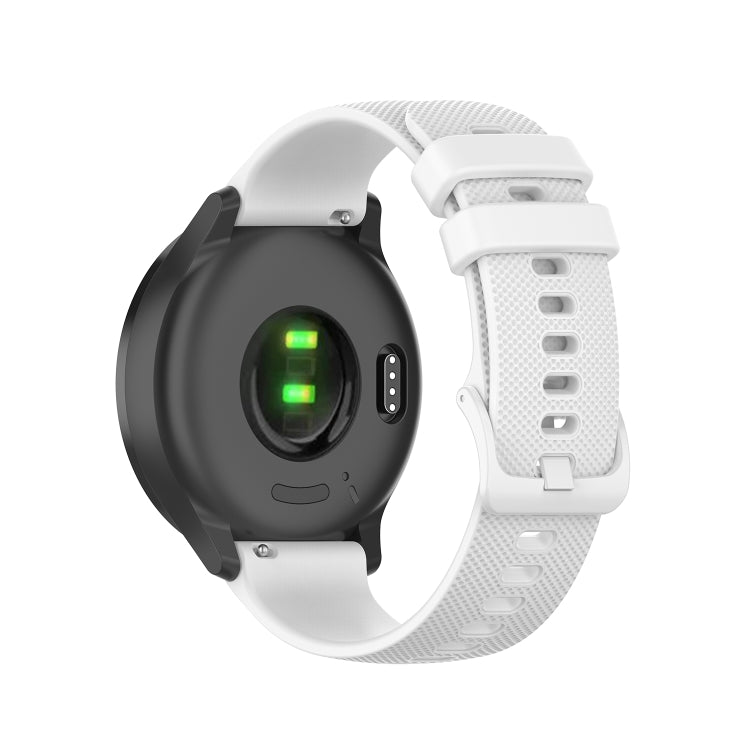 22mm Checkered Silicone Strap, For Huawei Watch GT 2 Pro, For Huawei Watch GT 2e, For Huawei Watch GT 42mm / 46mm, For Huawei Watch GT 2 46mm