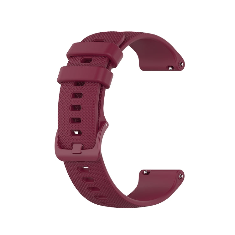 22mm Checkered Silicone Strap, For Huawei Watch GT 2 Pro, For Huawei Watch GT 2e, For Huawei Watch GT 42mm / 46mm, For Huawei Watch GT 2 46mm