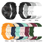 22mm Checkered Silicone Strap, For Huawei Watch GT 2 Pro, For Huawei Watch GT 2e, For Huawei Watch GT 42mm / 46mm, For Huawei Watch GT 2 46mm