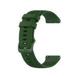 Pulseira de Silicone Quadriculada 20mm, Para Samsung Galaxy Watch 4 40mm / 44mm, Para Samsung Galaxy Watch 4 Classic 42mm / 46mm, Para Samsung Galaxy Watch 3 41mm, Para Samsung Galaxy Watch Active 2 40mm / 44mm