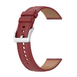 Calf Texture Sewing Thread Watchband, For Huawei Watch GT 3 42mm, For Huawei Watch GT 2 42mm, For Huawei Watch 2