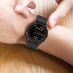 22mm Silicone Mixing Color Watch Strap, For Garmin Forerunner 945, For Garmin Instinct
