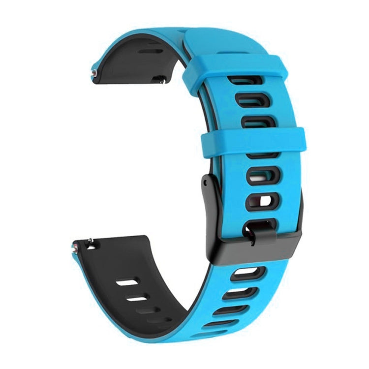 20mm Mixed-Color Silicone Strap, For Huawei Watch GT3 42mm, For Huawei Watch GT2 42mm