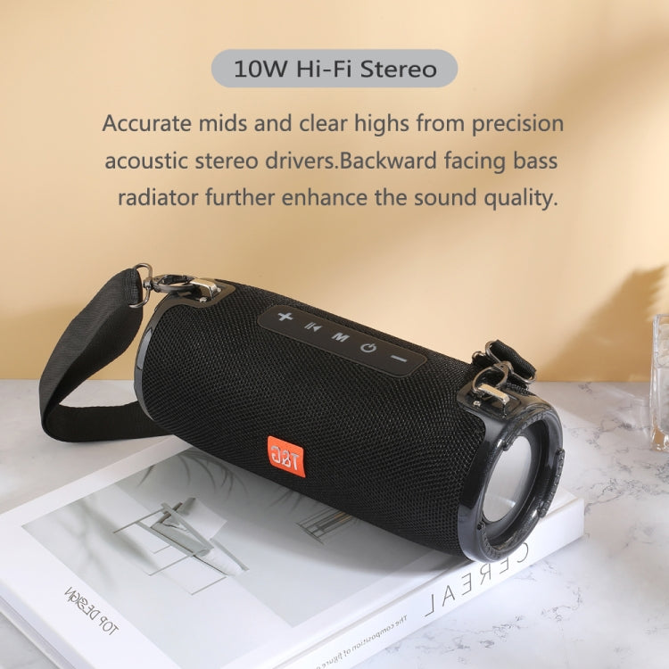 T&G TG324 Altifalante Bluetooth Portátil à Prova de Água de Alta Potência Suporta FM / Cartão TF