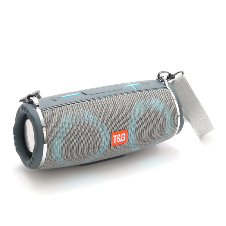 T&G TG642 Altifalante Bluetooth Portátil à Prova de Água com Luz RGB Suporta FM / Cartão TF, TG642