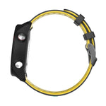 Pulseira de Silicone Bicolor 20mm, Para Samsung Galaxy Watch 4 40mm, Para Samsung Galaxy Watch 4 44mm