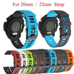 Correia de Silicone Bicolor 20mm, Para Samsung Gear S2 Classic