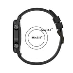 22mm Vertical Silicone Watch band, For Huawei GT3 46mm, For  Huawei GT Runner, For Huawei Watch 3, For Honor Watch GS3
