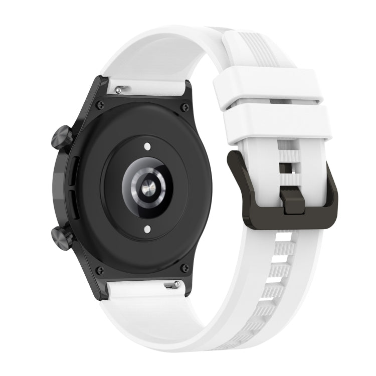 22mm Vertical Silicone Watch band, For Huawei Watch 3 pro, For Honor Watch GS Pro, For Huawei Watch GT 2 Pro, For Huawei Watch GT 2e