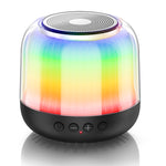 JY12 Altifalante Bluetooth Sem Fios com Luz Respiratória LED RGB Ecrã Completo