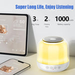 JY12 Altifalante Bluetooth Sem Fios com Luz Respiratória LED RGB Ecrã Completo