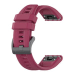 20mm Silicone Solid Color Watch Band, For Garmin Fenix 7S, For Garmin Fenix 7S Solar, For Garmin Fenix 7S Sapphire Solar