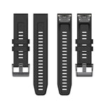 20mm Silicone Solid Color Watch Band, For Garmin Fenix 7S, For Garmin Fenix 7S Solar, For Garmin Fenix 7S Sapphire Solar
