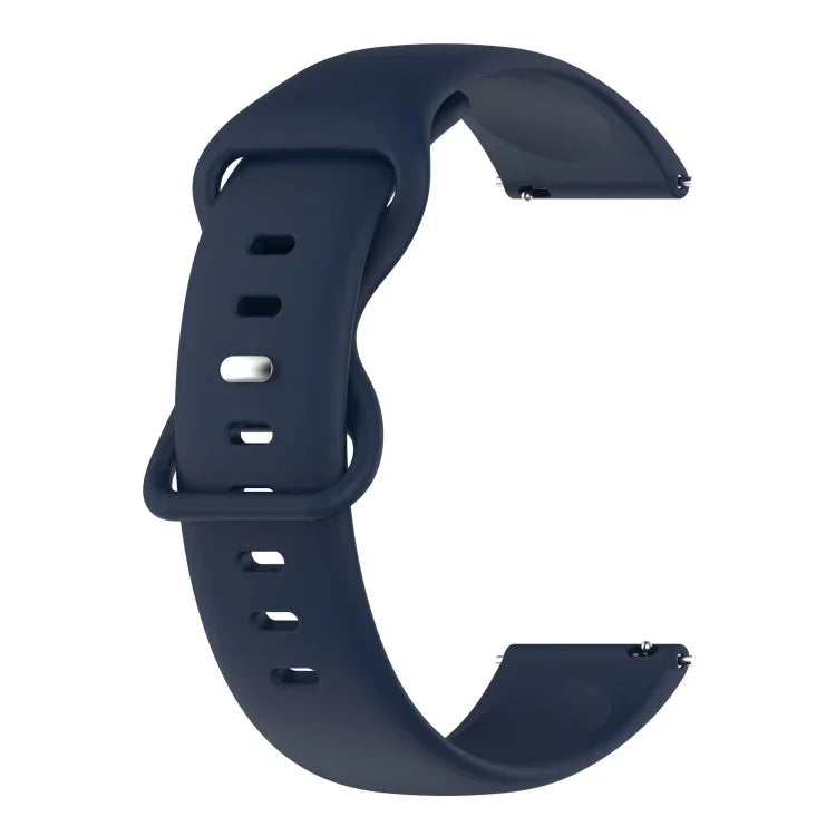 Correia de Silicone Monocromática 20mm, Para Samsung Galaxy Watch Active 40mm, Para Samsung Galaxy Watch 42mm, Para Samsung Galaxy Gear Sport, Para Samsung Gear S2 Classic