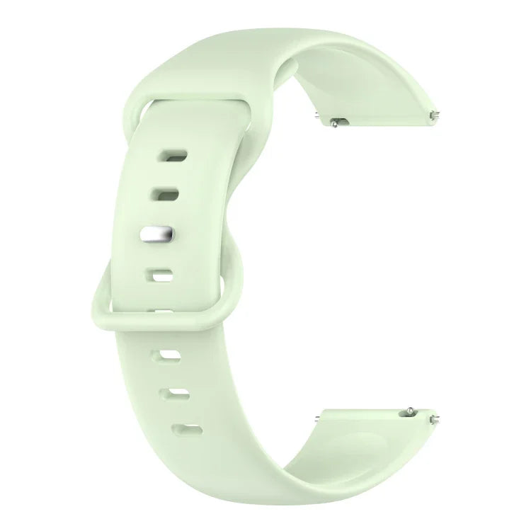 Correia de Silicone Monocromática 20mm, Para Samsung Galaxy Watch Active 40mm, Para Samsung Galaxy Watch 42mm, Para Samsung Galaxy Gear Sport, Para Samsung Gear S2 Classic