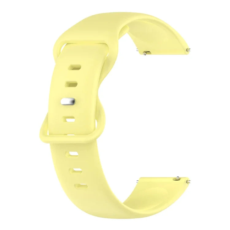 Correia de Silicone Monocromática 20mm, Para Samsung Galaxy Watch Active 40mm, Para Samsung Galaxy Watch 42mm, Para Samsung Galaxy Gear Sport, Para Samsung Gear S2 Classic