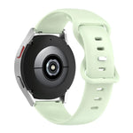Correia de Silicone Monocromática 20mm, Para Samsung Galaxy Watch Active 40mm, Para Samsung Galaxy Watch 42mm, Para Samsung Galaxy Gear Sport, Para Samsung Gear S2 Classic
