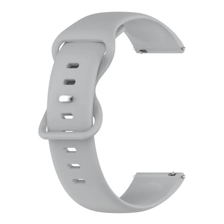Correia de Silicone Monocromática 20mm, Para Samsung Galaxy Watch Active 40mm, Para Samsung Galaxy Watch 42mm, Para Samsung Galaxy Gear Sport, Para Samsung Gear S2 Classic