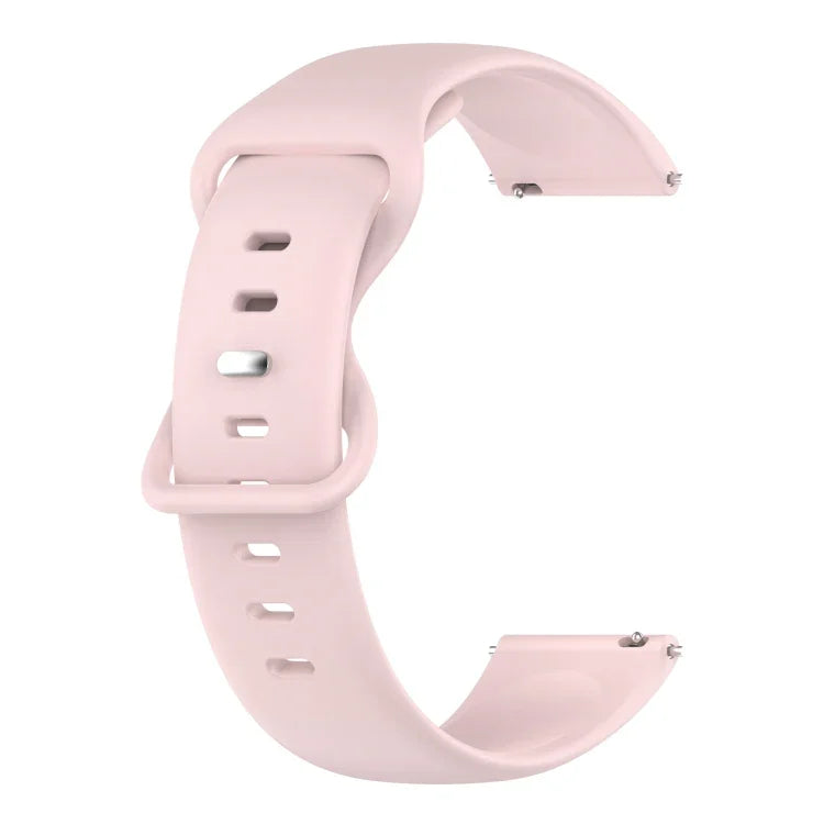 Correia de Silicone Monocromática 20mm, Para Samsung Galaxy Watch Active 40mm, Para Samsung Galaxy Watch 42mm, Para Samsung Galaxy Gear Sport, Para Samsung Gear S2 Classic