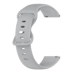 Correia de Silicone Monocromática 20mm, Para Samsung Galaxy Watch Active 40mm, Para Samsung Galaxy Watch 42mm, Para Samsung Galaxy Gear Sport, Para Samsung Gear S2 Classic