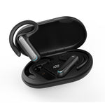 Auriculares Desportivos Sem Fios FW5 BT5.2 TWS de Condução Óssea, Não In-ear, Suporta Assistente de Voz, FW5 Preto