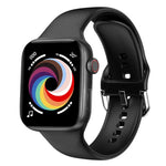 Relógio Inteligente CT7 de 1,7 polegadas com Ecrã a Cores, Suporta Monitorização da Frequência Cardíaca / Pressão Arterial