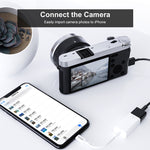 ENKAY ENK-AT108 Adaptador OTG 8 Pinos para USB 3.0 Cabo de Dados para iPhone / iPad