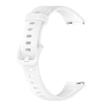 Solid Color Silicone Watch Band, For Huawei Band 7