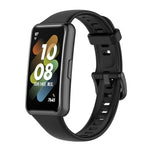 Solid Color Silicone Watch Band, For Huawei Band 7