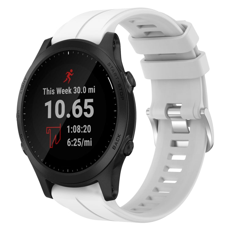 22mm Silicone Sports Watch Band, For Garmin Descent G1, For Garmin Forerunner 745, For Garmin Forerunner 945, For Garmin Forerunner 935