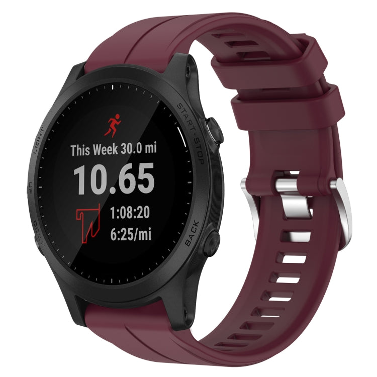 22mm Silicone Sports Watch Band, For Garmin Descent G1, For Garmin Forerunner 745, For Garmin Forerunner 945, For Garmin Forerunner 935