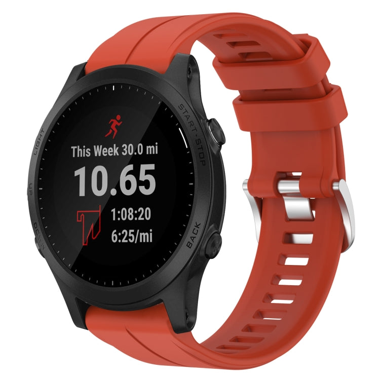 22mm Silicone Sports Watch Band, For Garmin Descent G1, For Garmin Forerunner 745, For Garmin Forerunner 945, For Garmin Forerunner 935