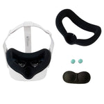JD-391215 Máscara de Olhos de Silicone + Conjunto de Tampa de Lente Adequado para Oculus Quest2 Geração