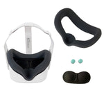 JD-391215 Máscara de Olhos de Silicone + Conjunto de Tampa de Lente Adequado para Oculus Quest2 Geração
