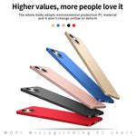 MOFI Frosted PC Ultra-thin Hard Case, For iPhone 14, For iPhone 14 Plus, For iPhone 14 Pro, For iPhone 14 Pro Max